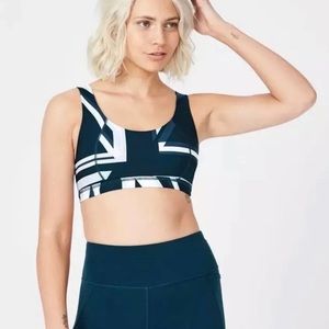 Sweaty Betty Union Jack Infinity Sports Bra